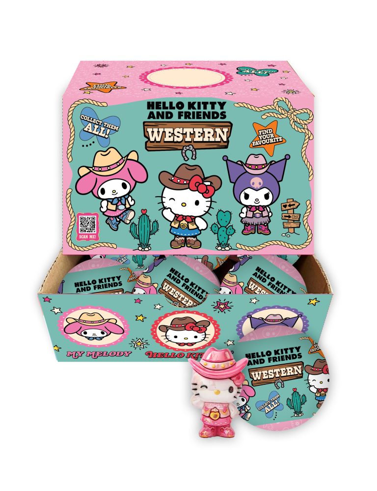 Hello Kitty Western – 3D Figurines – Cool Things