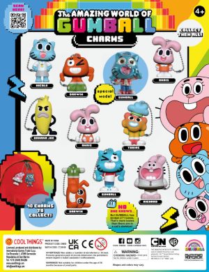 Amazing World of Gumball Charms