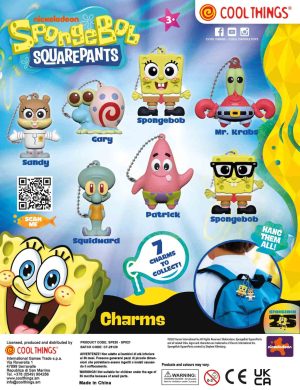 Spongebob Charms Coin Bank
