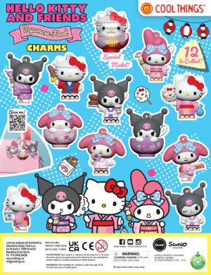 Hello Kitty Japanese Food Charms