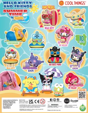 Hello Kitty Beach Party Charms