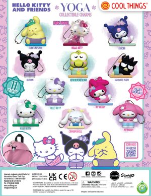 Hello Kitty Yoga Charms