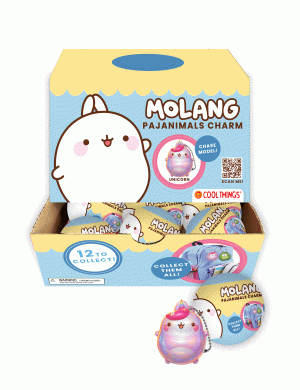 Molang Pajanimals Charms