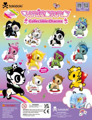 Tokidoki Unicorno Charms